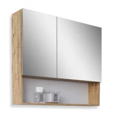 Teta Home Batum 65 Cm Mdf Banyo Üst Aynalı Dolap  Atlantik Çam - 1