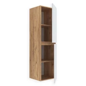 Teta Home Tokyo Mdf Banyo Boy Dolabı  Atlantik Çam-Beyaz - 2