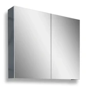 Teta Home Tokyo 65CM Mdf Banyo Üst Aynalı Dolap  Antrasit-Beyaz - 1