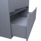 Teta Home Madrid 80 cm Mdf Banyo Lavabolu Alt Dolap  Sis gri thumbnail 3