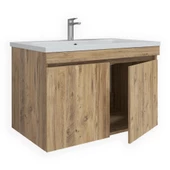 Teta Home Tokyo 65 cm Mdf Banyo Lavabolu Alt Dolap  Atlantik Çam - 2