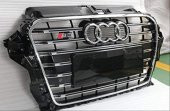 Audi A3 Uyumlu Panjur S3 Siyah 2013-2016 - 4