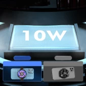 Vendas 10W Wireless Şarj Özellikli TEC Soğutma Sistemli RGB Işıklı N5 Telefon Soğutucu Fan - 9