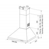 Franke FDL 9165 XS/900 Inox Davlumbaz - 2
