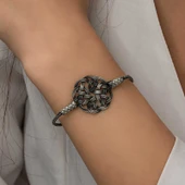 Gümüş Kazaziye Örgü Bileklik  SL5230 thumbnail 11