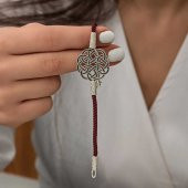 Gümüş Kazaziye Örgü Bileklik  SL5227 thumbnail 6