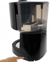 Melitta Enjoy II Top 1017-04, Cam Sürahili Filtre Kahve Makinesi, Aroma Selector Aroma Seçimi, Paslanmaz Çelik, 1.35 litre, 1000 W, Siyah Gümüş - 6