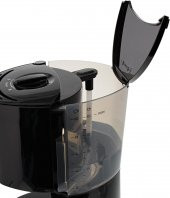 Melitta Enjoy II Top 1017-04, Cam Sürahili Filtre Kahve Makinesi, Aroma Selector Aroma Seçimi, Paslanmaz Çelik, 1.35 litre, 1000 W, Siyah Gümüş - 7