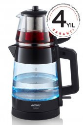 Arzum AR3136 Teamond 1800 W Cam Çay Makinesi - 1
