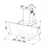 FRANKE FPJ 615 V BK/SS SİYAH DAVLUMBAZ - 2