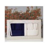 Özdilek Branch Aile Seti Krem-Lacivert 4600 - 1