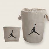Jordan Basketball Nakışlı Bez Oyuncak & Kirli Sepet Seti - 1