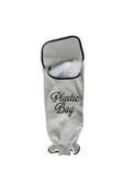 Plastic Bag - Poşet Torbası Kese Krem Keten - 5