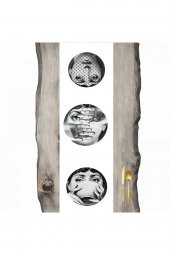 Fornasetti Beyaz  Beyaz Zemin Ranır - Runner - 1