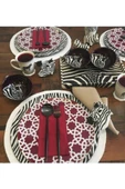 Zebra Peçete Halkası & Peçete Yüzüğü 2'li - 1