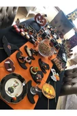Halloween Cadı Şapkası Bardak Altlığı - 1