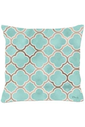 Turkuaz Desen No: 2 Kırlent Kılıfı - 1