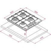 Teka Chef 1 Ankastre Set(Hlx 640-He 715 Ss-Df 60) - 5