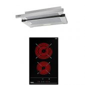 Teka Ankastre Set (TL 6210 Aspiratör+TBC 32010 BK 2 Gözlü Elektrikli Ocak) - 1