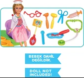 Dede Oyuncak Lindanın Doktor Set Sırt Çantası Turkuaz 8439 - 2