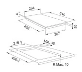 Franke FSM 302 I BK 2 Gözlü İndüksiyon Ankastre Ocak Siyah - 2