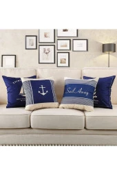 4'lü Sail Marine Seti Kırlent Kılıfı Seti thumbnail 3