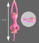 Elleri Yapışan Oyun Ve Uyku Arkadaşı 70 Cm Peluş Maymun Oyuncak - Premium Kumaş - 10