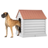 XXL Büyük Boy Plastik Köpek Klübesi Büyük Irk - 7