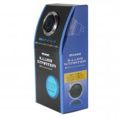12V Araba Motoru Başlat Basmalı Düğme Anahtarı Ateşleme Marş Kiti Mavi Led Evrensel - 3