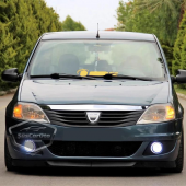 Dacia Logan 2009-2020 Uyumlu Üniversal Astra H lip Esnek Ön Lip 2 Parça Tampon Altı Dil Karlık Ön Ek - 1