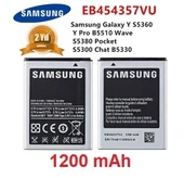Orjinal Samsung Galaxy Uyumlu Y B5330 S5360 Y Pro B5510 Wave S5380 Pocket S5300 Chat Eb494357vu Pil Batarya - 1