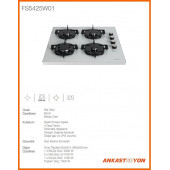 Silverline Fs5425w01 Beyaz Cam Setüstü Ocak - 2