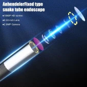 Anhendeler 4.3 Inc IPS Işıklı İki Yönlü Eklemli Endeskop Muayene Kamerası - 4