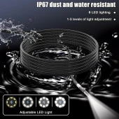 Anhendeler 4.3 Inc IPS Işıklı İki Yönlü Eklemli Endeskop Muayene Kamerası - 5