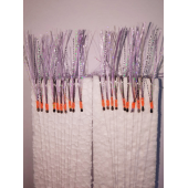 Eagenset Çapari İstavrit Çaparisi, Ultraviyole UV Neon 11 No Beyaz İğne, 10 İgneli Çapari 2li Paket - 8