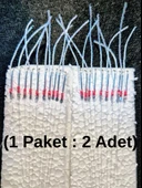 Eagenset Çapari İstavrit Çaparisi, Ultraviyole UV Neon 11 No Beyaz İğne, 10 İgneli Çapari 2li Paket - 8