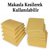 Ahşap Sünger Zımpara Kağıdı Mutfak Banyo Bulaşık Süngeri Bant Kağıt Süngerli Zımpara 1 Metre 150 Kum - 4