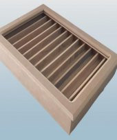 Hobi Adn 90224 Dekoratif TESBİH Kutusu Ahşap MDF HAM CNC Kesim Çift Bölme El Yapım - 2