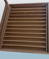 Hobi Adn 90224 Dekoratif TESBİH Kutusu Ahşap MDF HAM CNC Kesim Çift Bölme El Yapım - 5