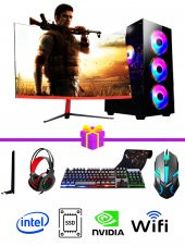 RAMTECH FULLFORCE FF537 İ5-10400F 16GB RAM 512GB SSD  RTX3050/8GB 23.6"CURVED MONİTÖR OYUNCU MASAÜSTÜ BİLGİSAYAR - 1