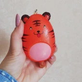 Anahtarlık Çanta Araba Süsü Squishy Dondurma Eğlence Hayvan Figür Sukuşi thumbnail 2