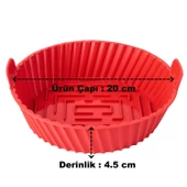 Yuvarlak Airfryer Pişirme Kabı thumbnail 2