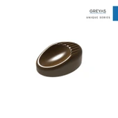 Polikarbon Oval Pralin Çikolata Kalıbı 10.5 gr | Cm-1458 - 1