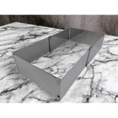 Ayarlı Kare Pasta Kalıbı H:10 Cm thumbnail 2