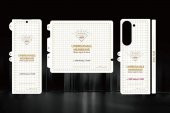 Galaxy Z Fold 5 Ön Arka Tam Kaplayan Narr Body Ekran Koruyucu - 3