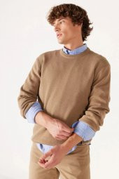 Wrengler Yuvarlak Yaka Erkek Kazak W22210660 - 3