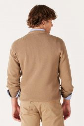 Wrengler Yuvarlak Yaka Erkek Kazak W22210660 - 6