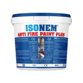 İsonem AntiFire Paint Plus 120 Dk Yangına Dayanıklı Boya 5 Kg Beyaz - 1