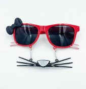 Parti Gözlük Kırmızı Kedi thumbnail 1