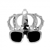 Parti Gözlük Gümüş Taç thumbnail 1